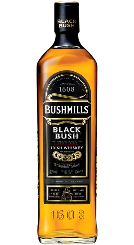 Bushmills Black Bush 80/20 PX Sherry Cask Irish Whiskey 1L